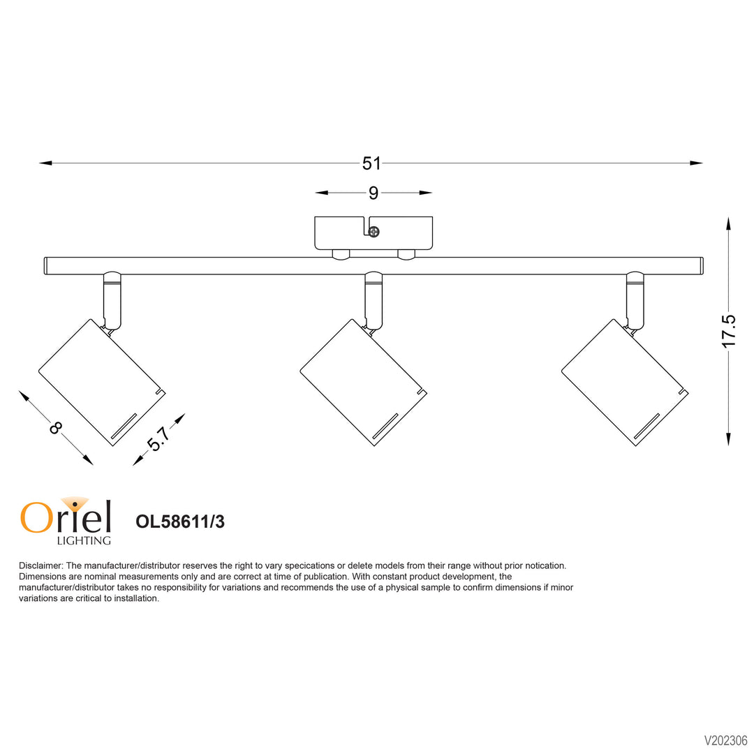 BARIL 3 LIGHT Spotlight