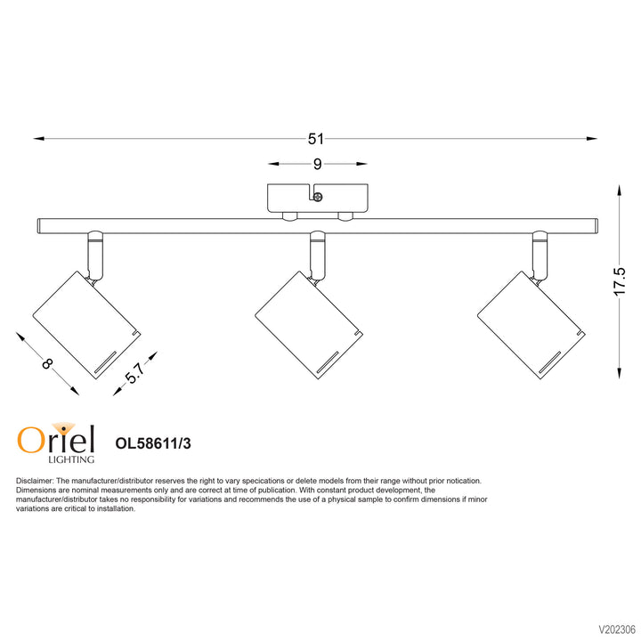 BARIL 3 LIGHT Spotlight