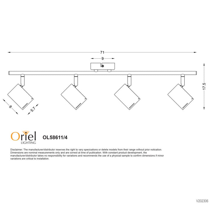 BARIL 4 LIGHT Spotlight