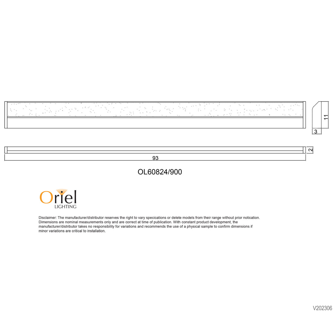 MODE.2 90cm LED Vanity Light 17W 4000K