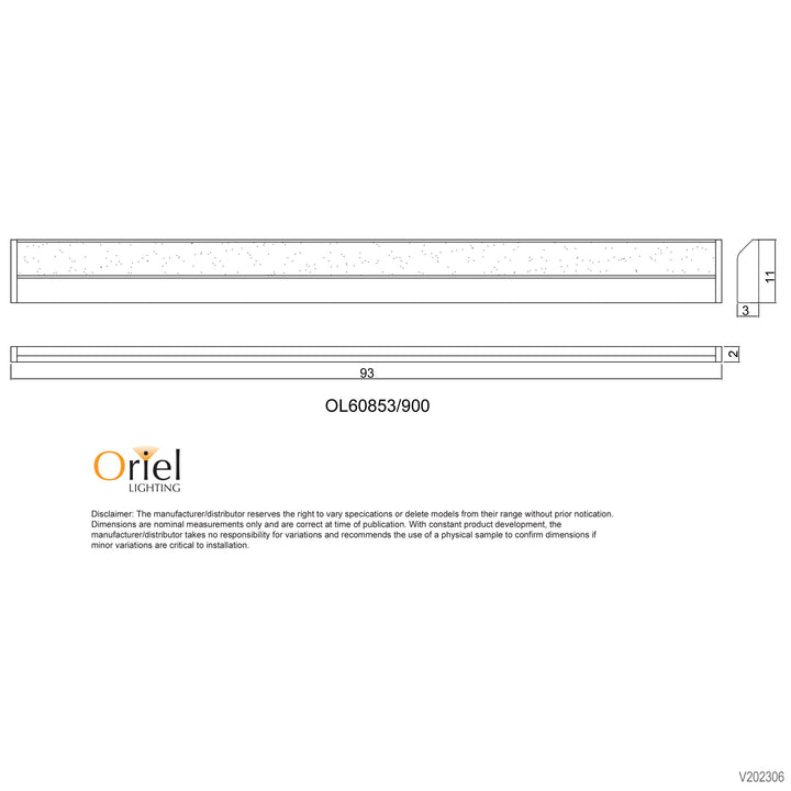 MODE CTS  TriColour LED Vanity Light