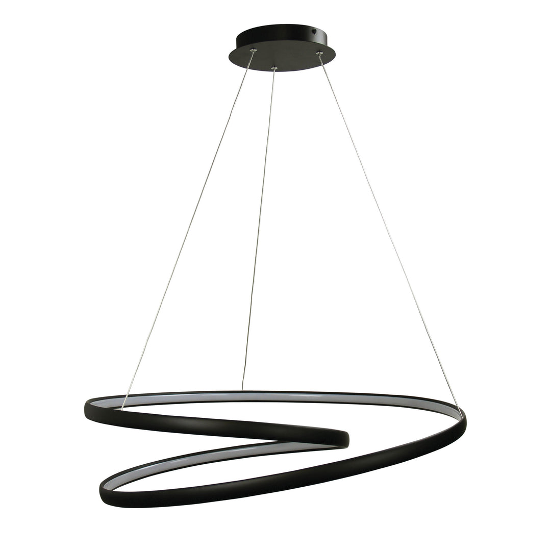 INFINITY Modern LED Spiral Pendant White