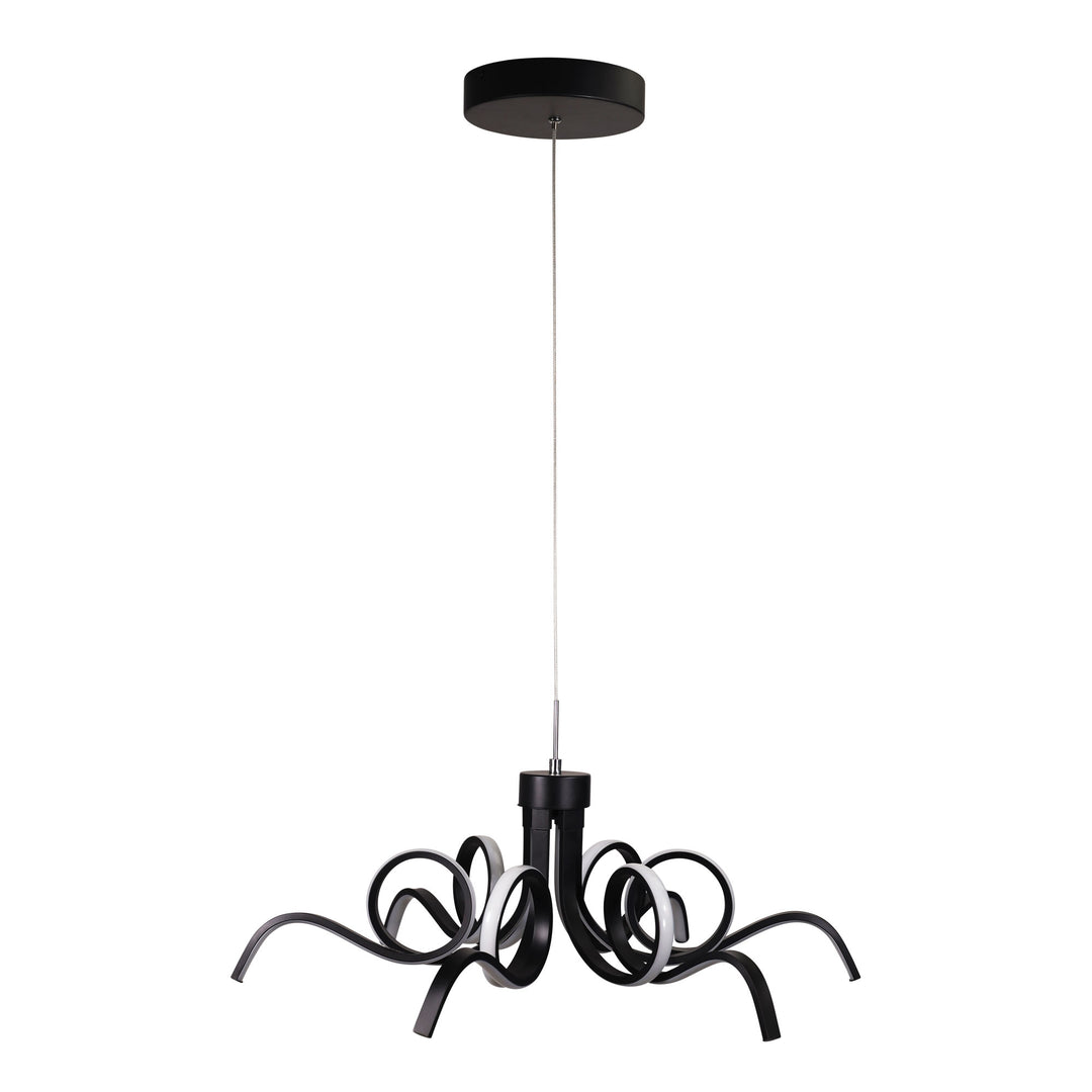 NOODLE.50 BLACK TriColour LED Pendant