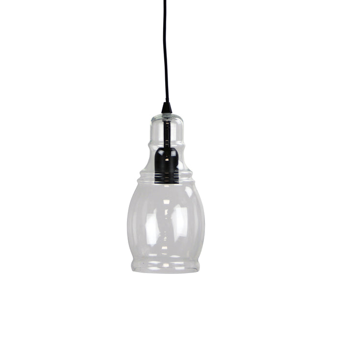 AUBURN Clear Glass Single Pendant