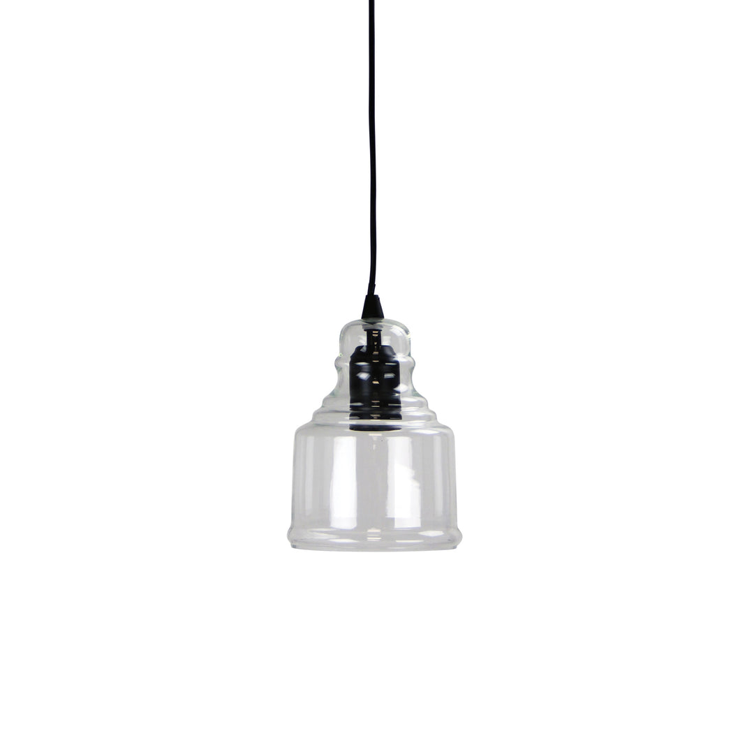 AUBURN Clear Glass Single Pendant