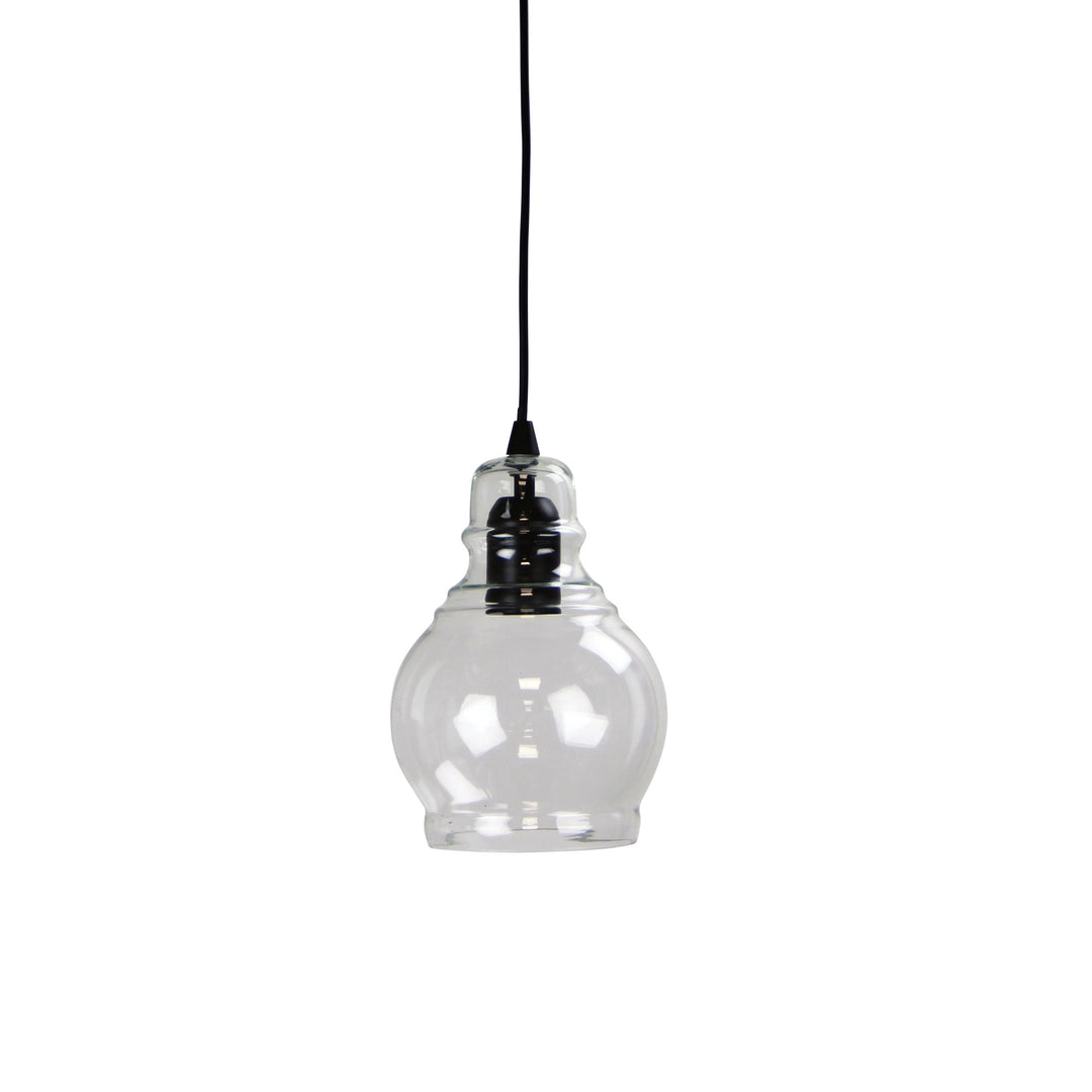 AUBURN Clear Glass Single Pendant