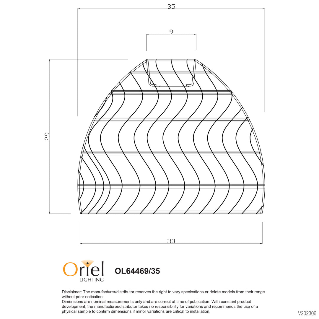 METTE 35/47 PENDANT Natural Rattan Pendant Pendant