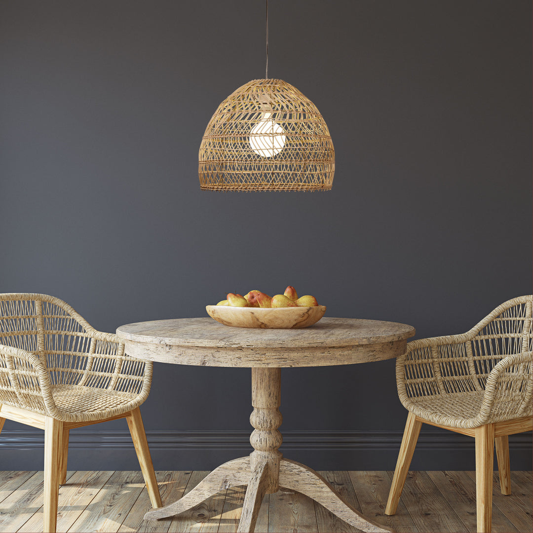 METTE 35/47 PENDANT Natural Rattan Pendant Pendant