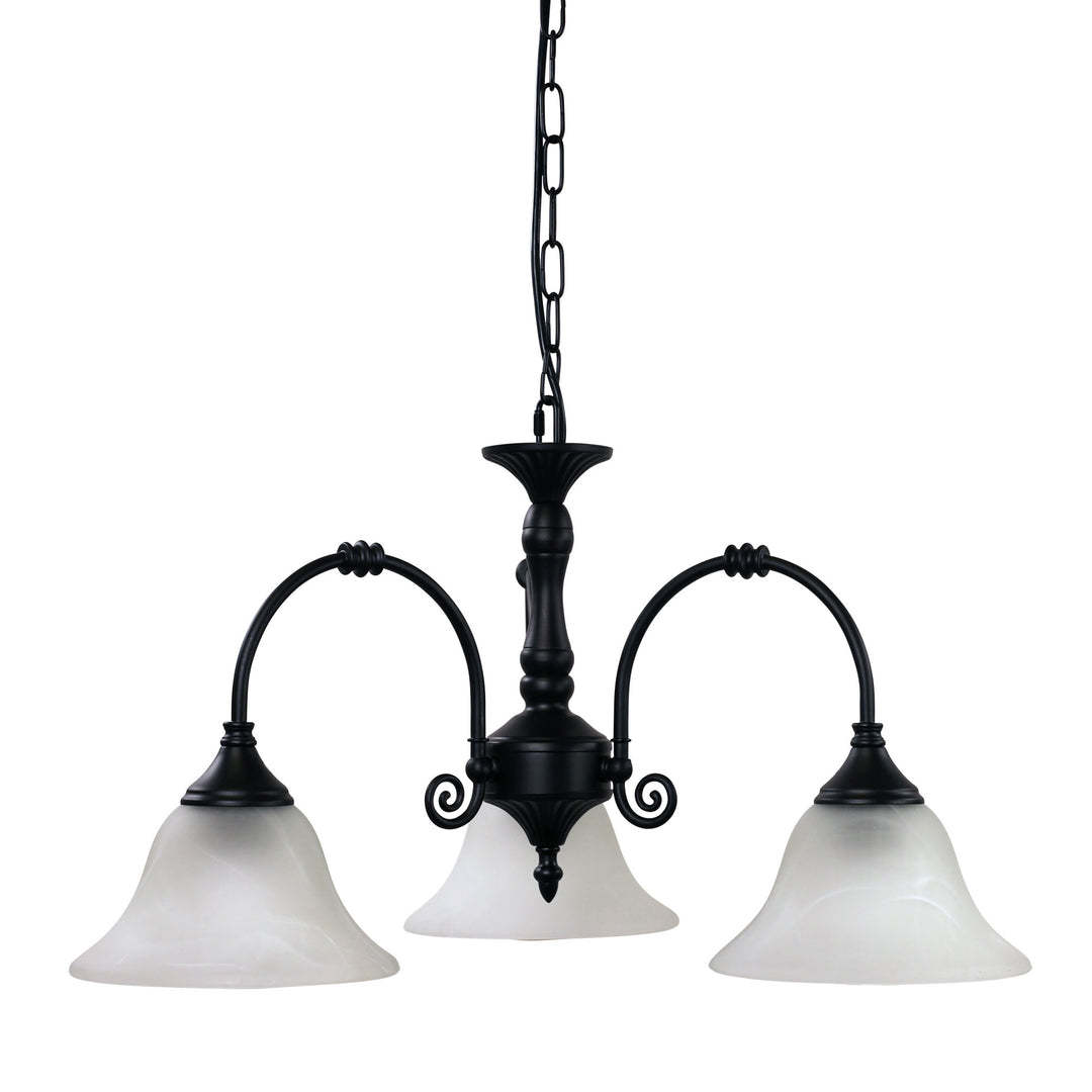 WOODGATE 3P Classic 3-light Pendant