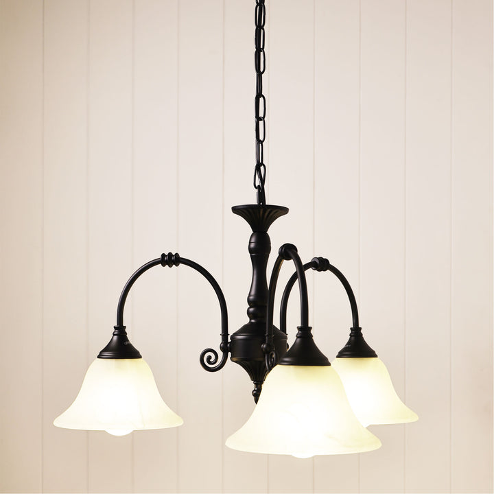 WOODGATE 3P Classic 3-light Pendant