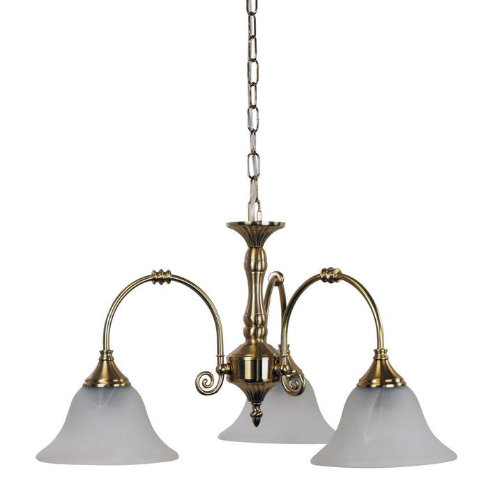 WOODGATE 3P Classic 3-light Pendant