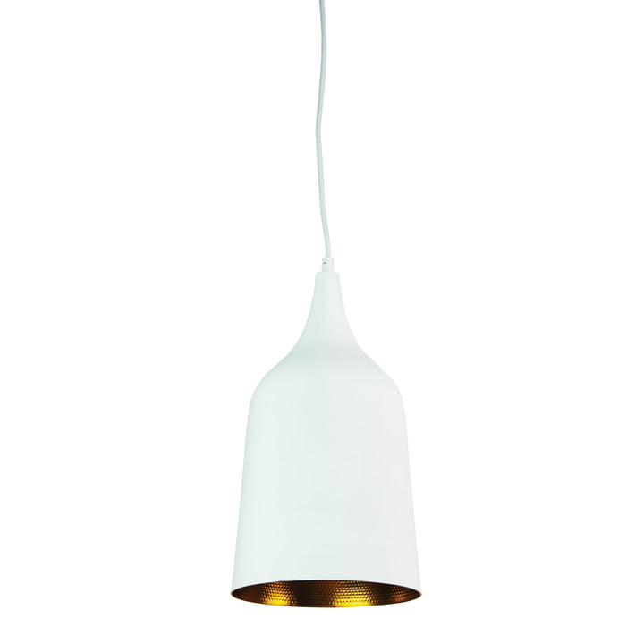 PLATO Contemporary Urban Pendant White