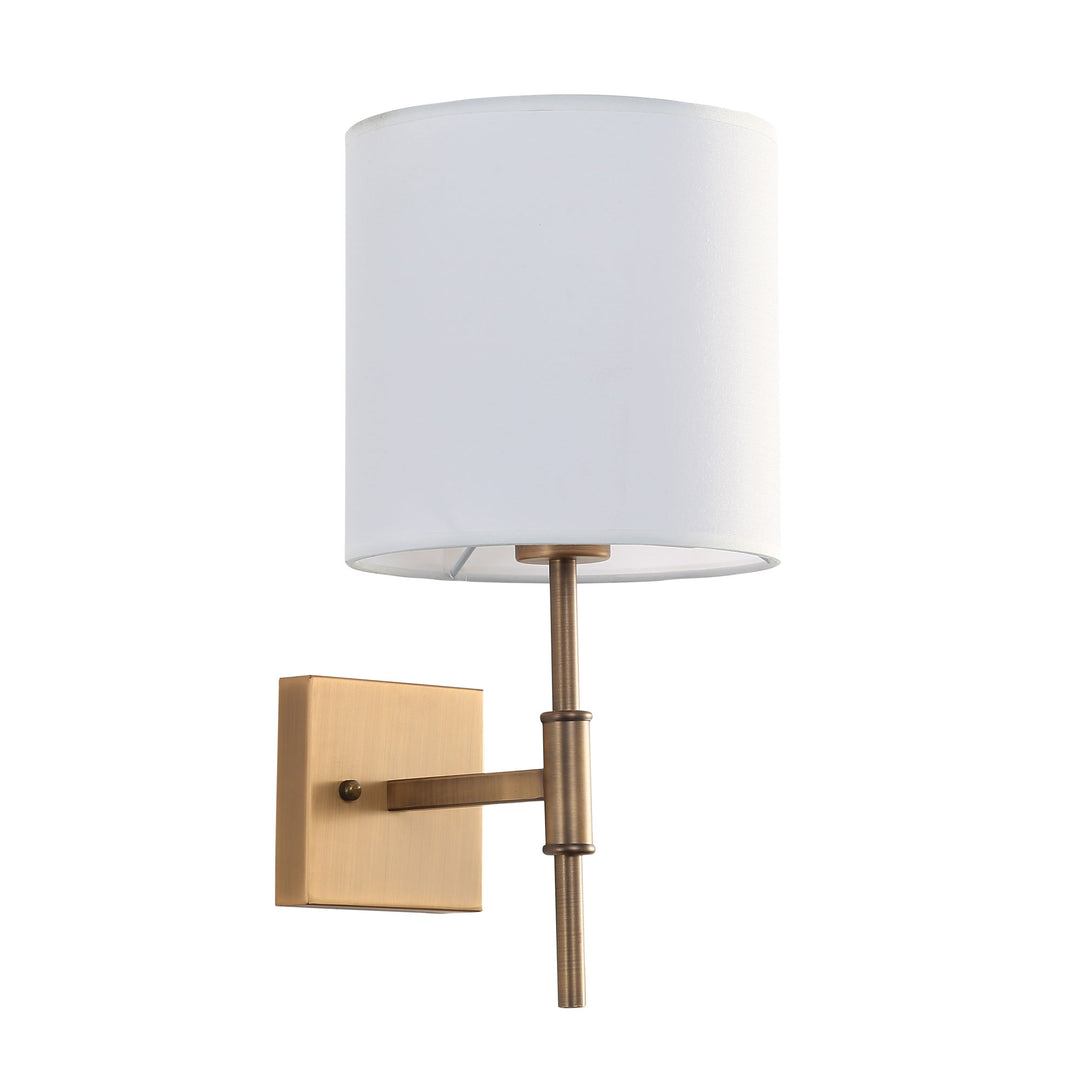 BELLA Wall Sconce with Fabric Shade Bronze WALL LIGHT
