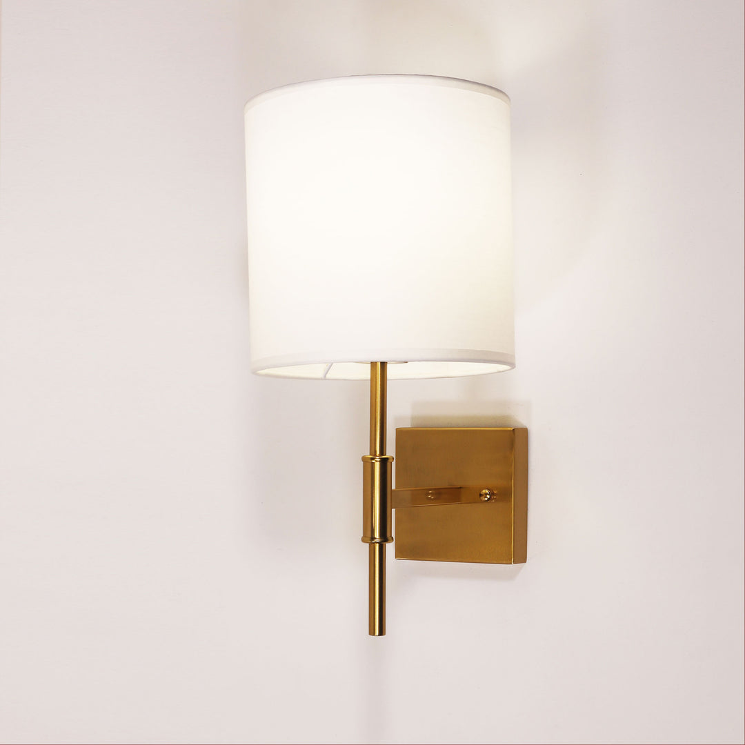 BELLA Wall Sconce with Fabric Shade WALL LIGHT