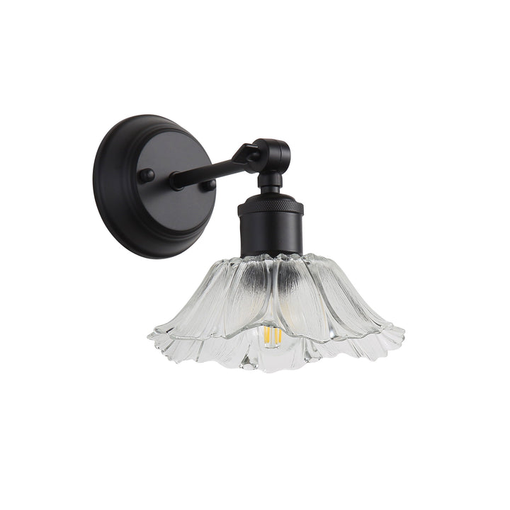 FLEUR Vintage Glass Wall Light