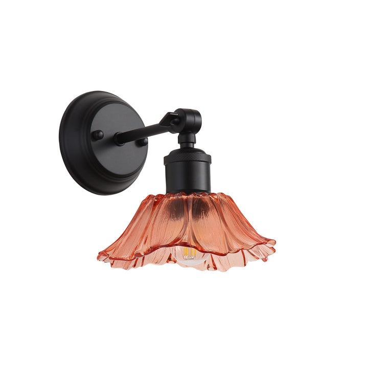 FLEUR Vintage Glass Wall Light