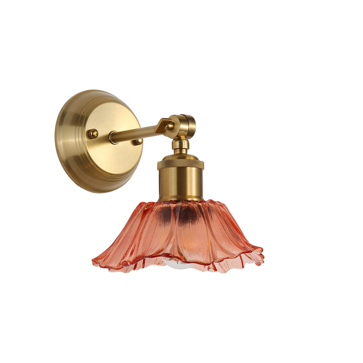 FLEUR Vintage Glass Wall Light