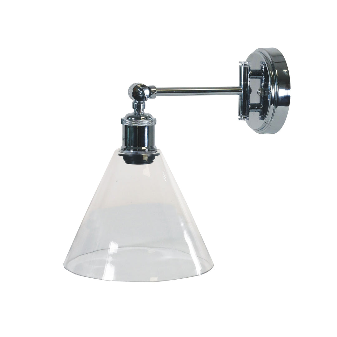 HEATH Swing Arm Wall Light Chrome WALL LIGHT