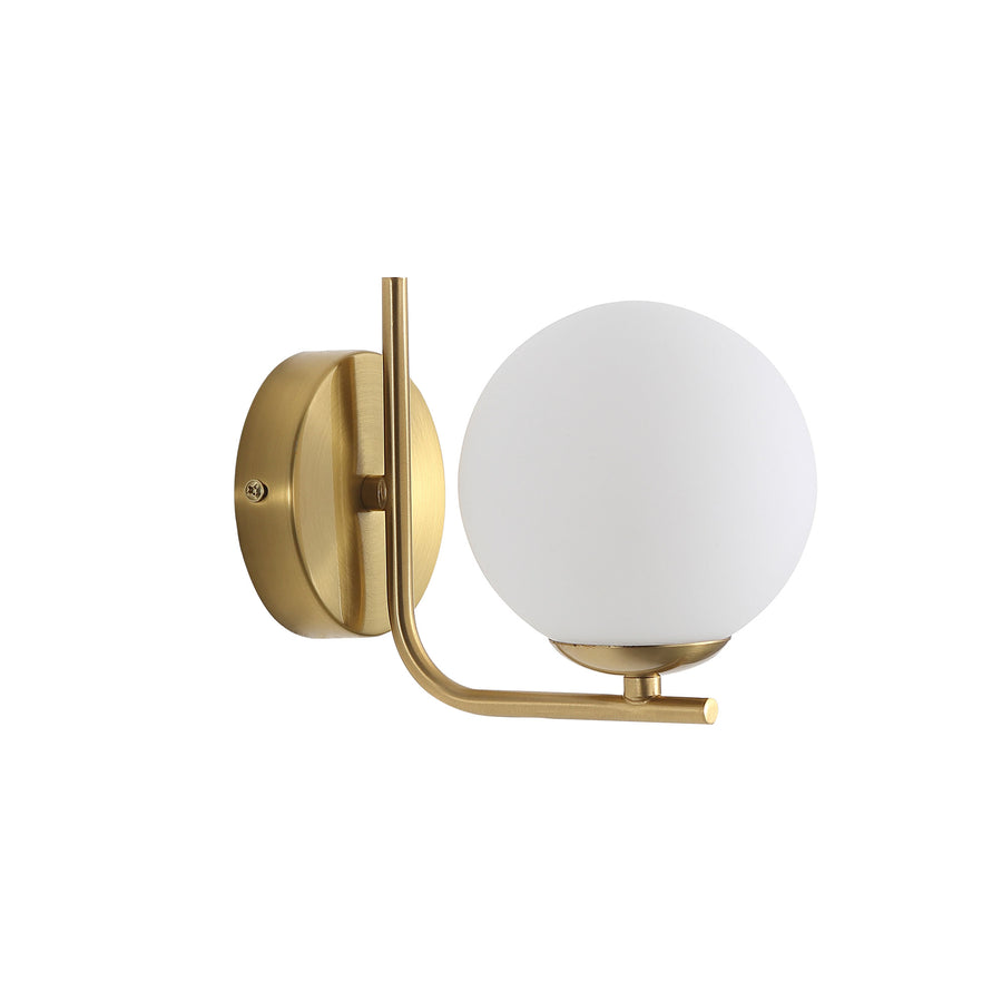 DALTON LED Wall Light Satin Brass Wall light