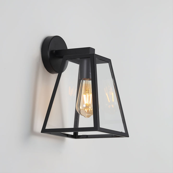 BELLWOOD GOLD/BLACK Outdoor Wall Light WALL LIGHT