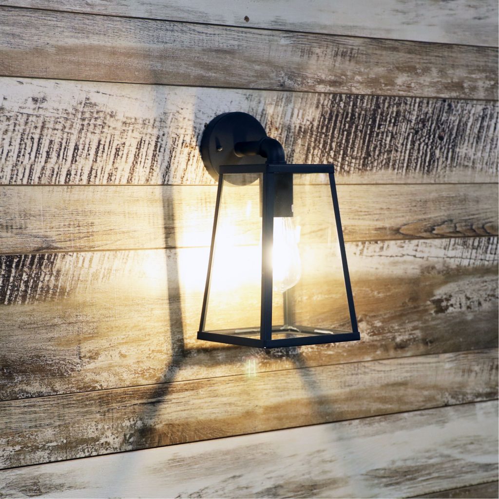 NORTH BLACK Black Outdoor Wall Light WALL LIGHT