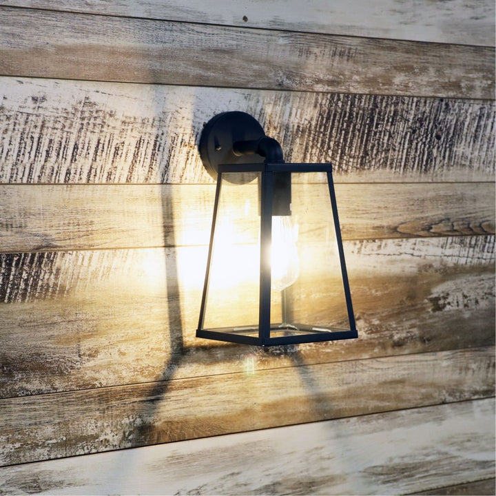 NORTH BLACK Black Outdoor Wall Light WALL LIGHT