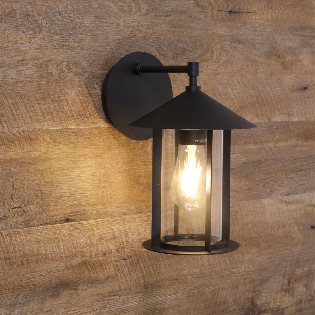 HOLFORD BLACK Outdoor wall light