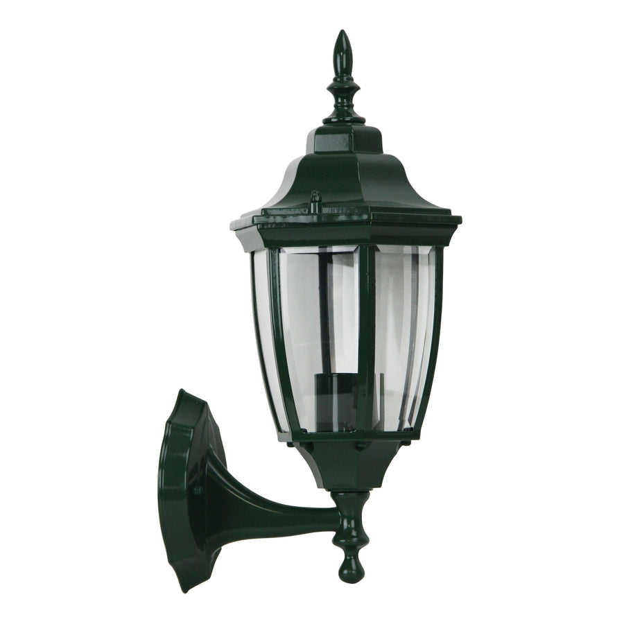 HIGHGATE UP Green Traditional Outdoor Wall Light Green WALL LIGHT