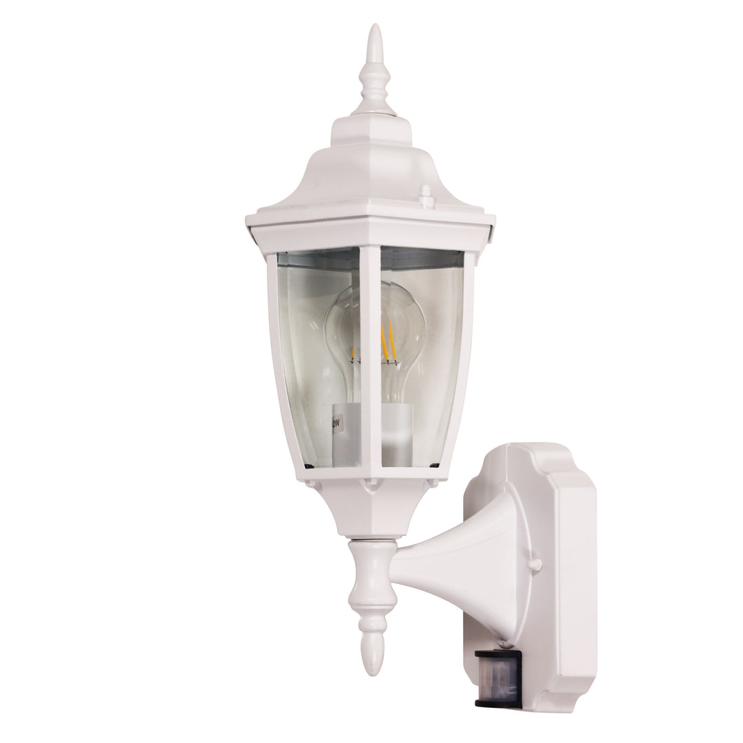 HIGHGATE SENSOR Outdoor Light with Motion Sensor White Flood and Sensor light