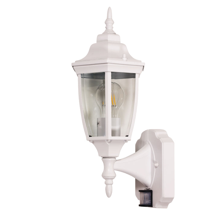 HIGHGATE SENSOR Outdoor Light with Motion Sensor White Flood and Sensor light