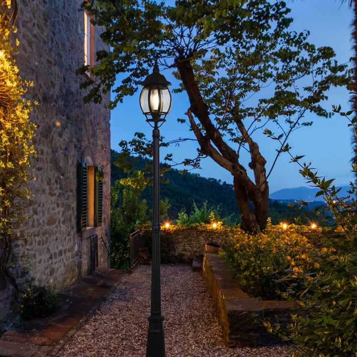 HIGHGATE TOP and POST Traditional Outdoor 224cm Post Light