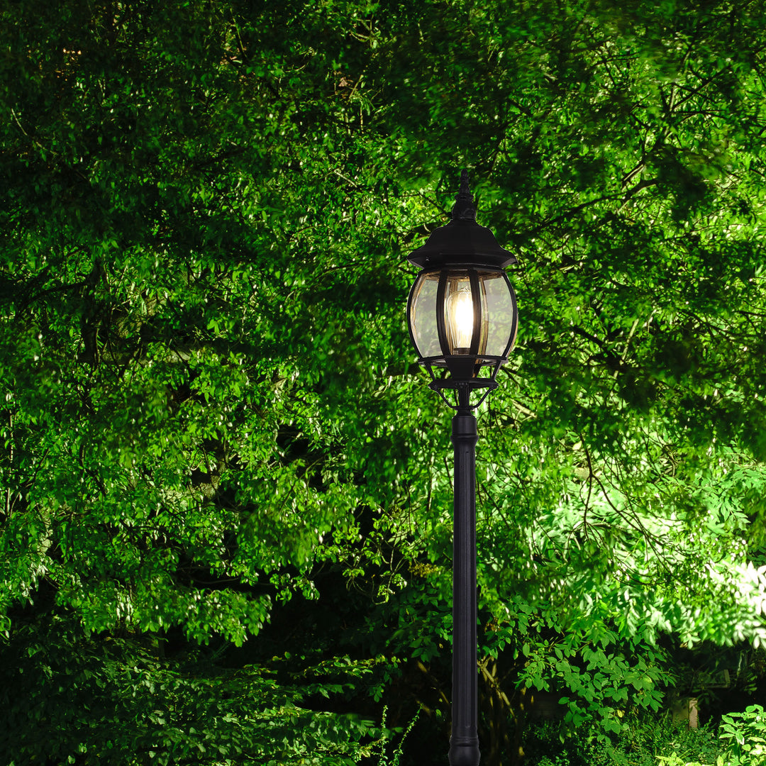 HIGHGATE TOP and POST Traditional Outdoor 224cm Post Light