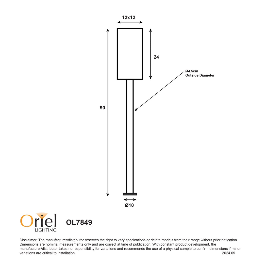 PANDORA BOLLARD 240V Bollard Light Bollard light