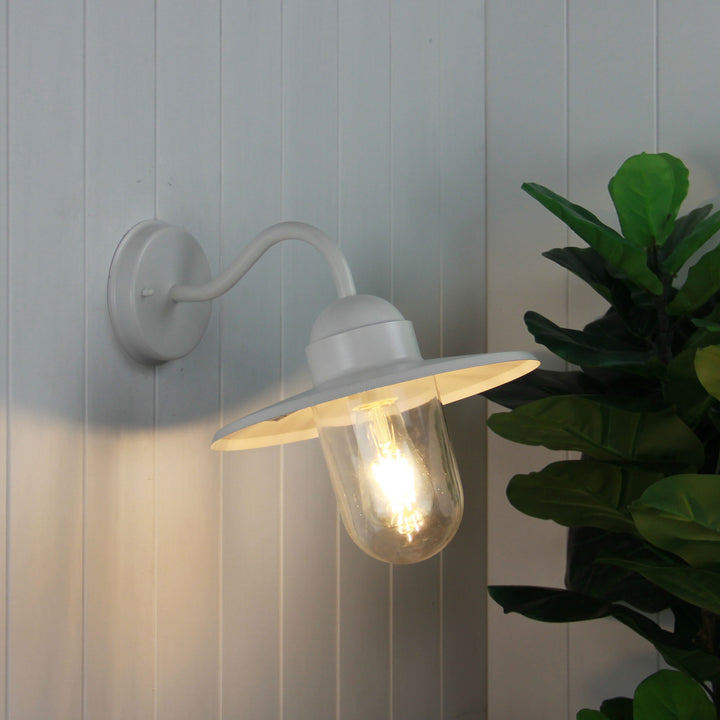 ALLEY Retro Angled Outdoor Wall Light