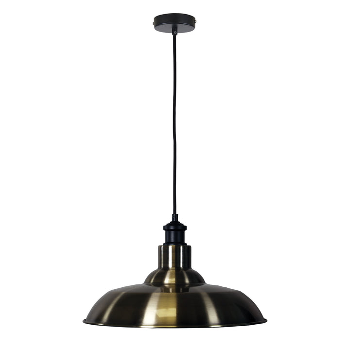 SLATER PENDANT Industrial Vintage Pendant Antique Brass Pendant