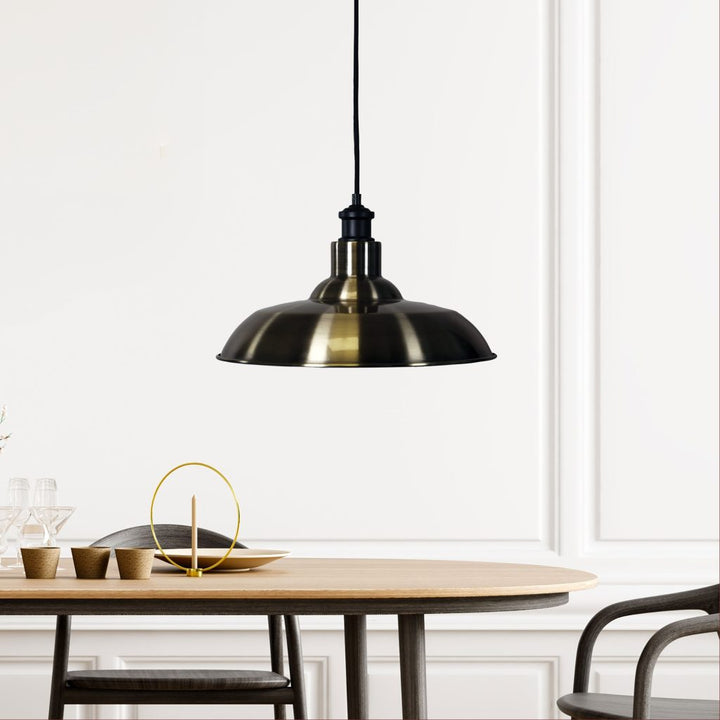 SLATER PENDANT Industrial Vintage Pendant Pendant