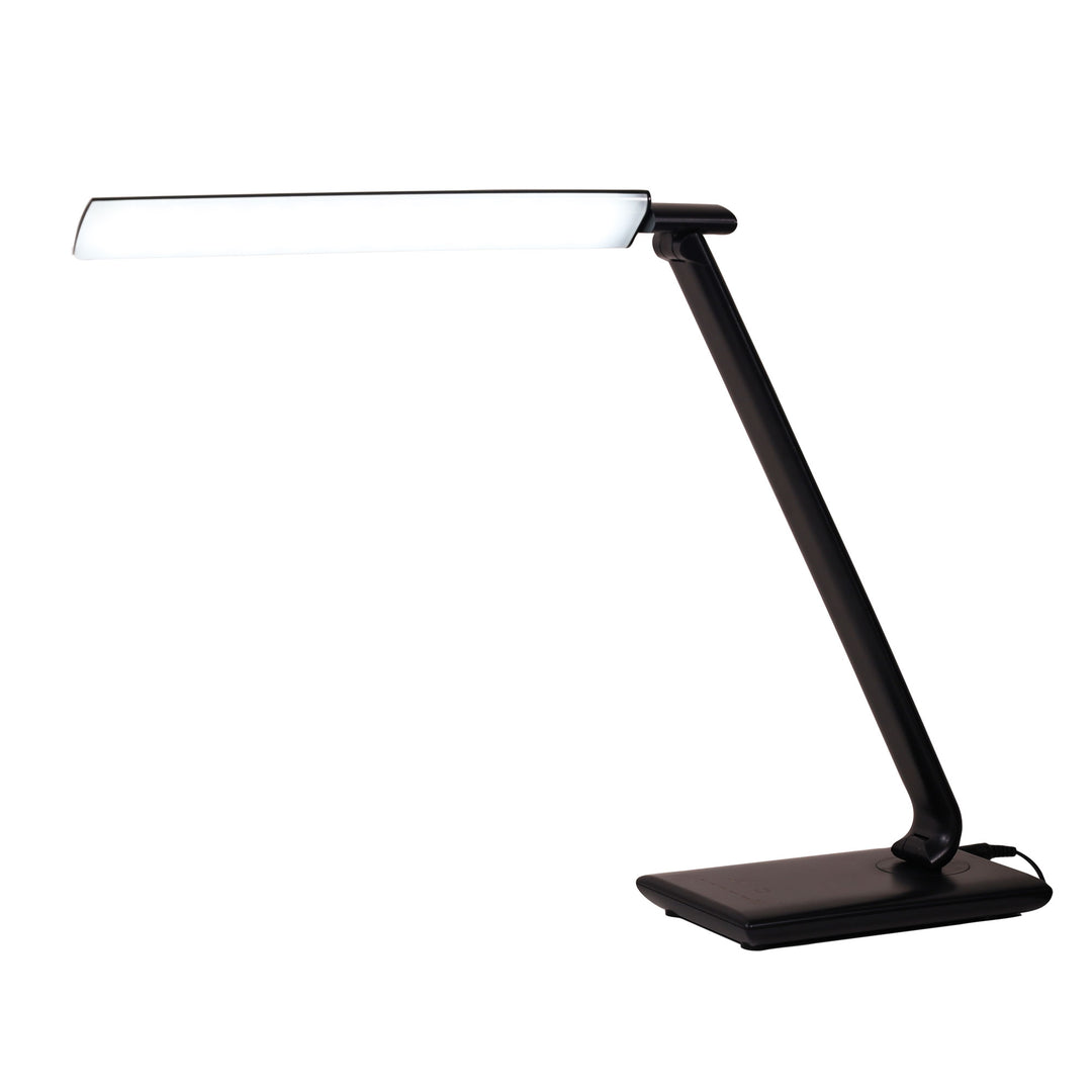 LUKE BLACK Touch Dimming LED Lamp with USB Port TABLE LAMP