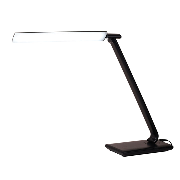 LUKE BLACK Touch Dimming LED Lamp with USB Port TABLE LAMP