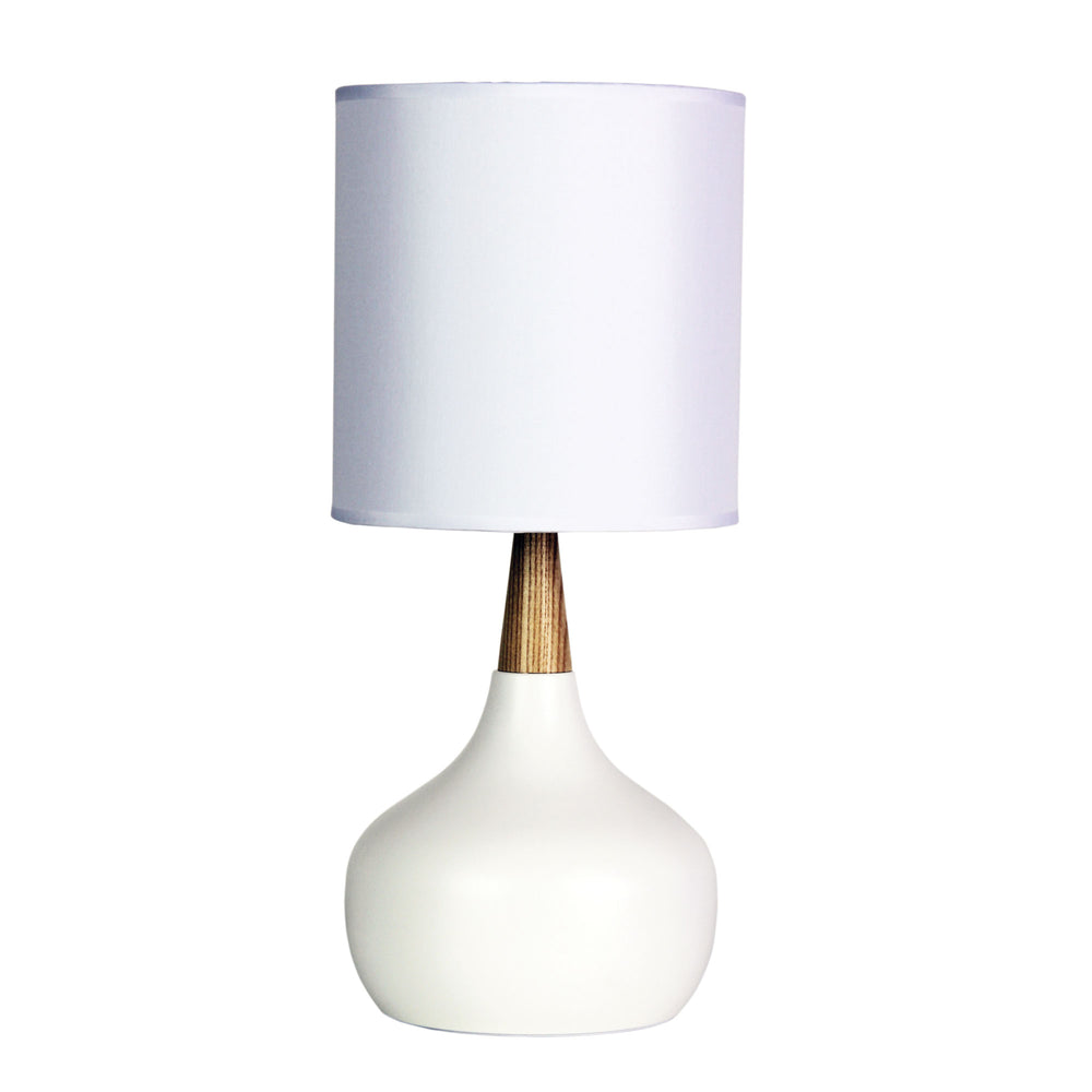 POD WHITE /Black On-Off Touch Lamp White TABLE LAMP
