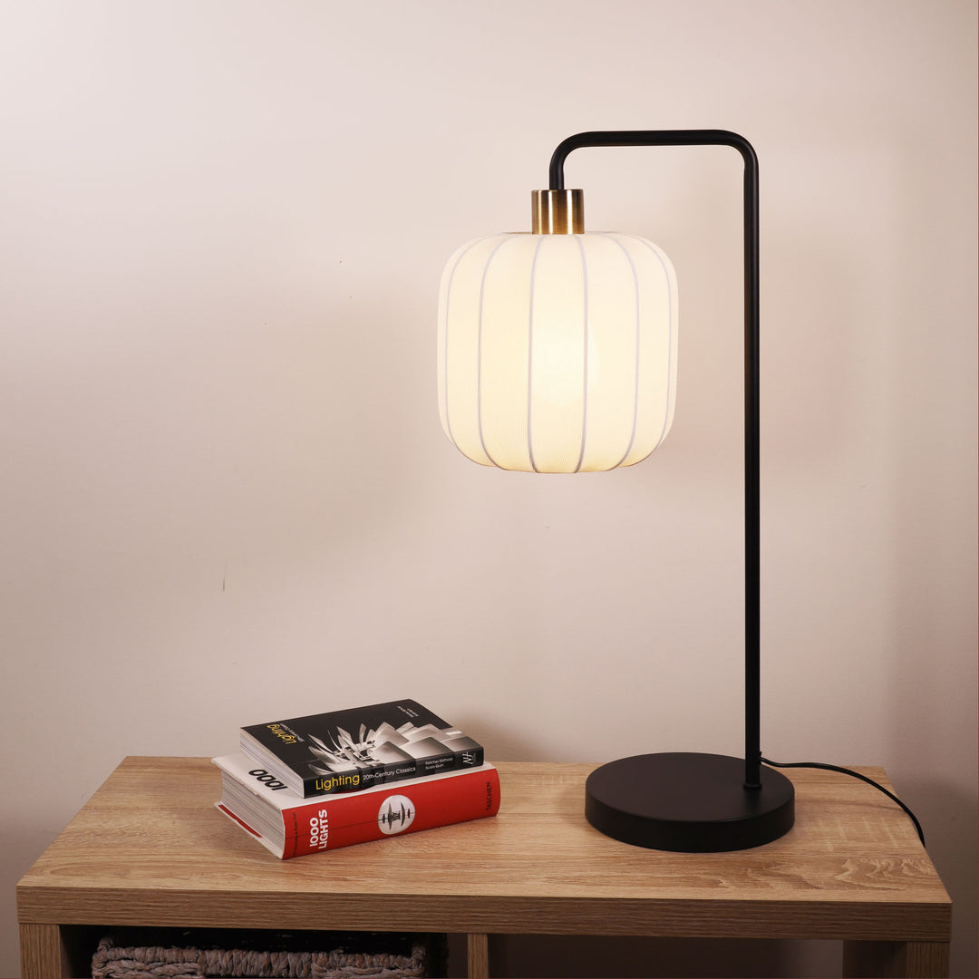 GRETA BLACK Decorative Task Lamp TABLE LAMP
