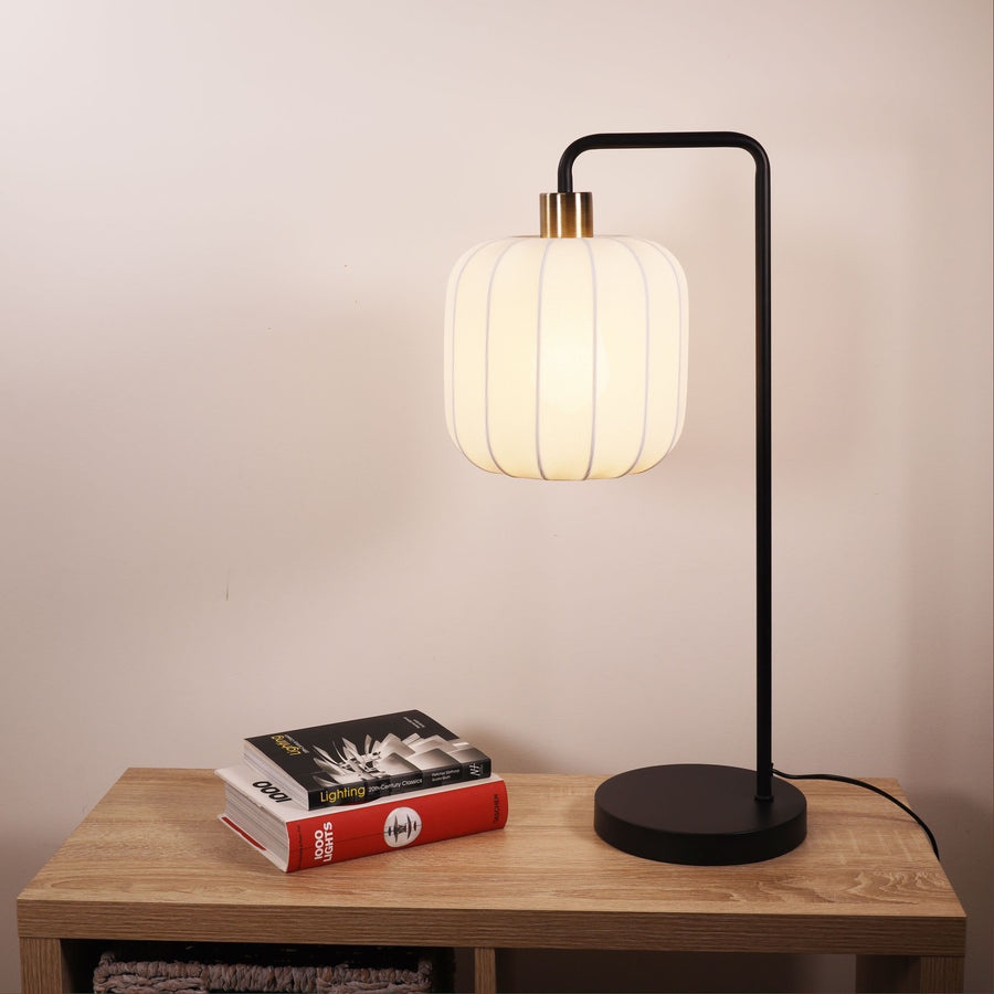GRETA BLACK Decorative Task Lamp TABLE LAMP