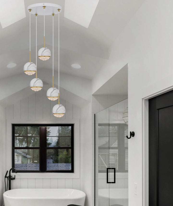 TLBIX ONETA 5 LIGHTS PENDANT