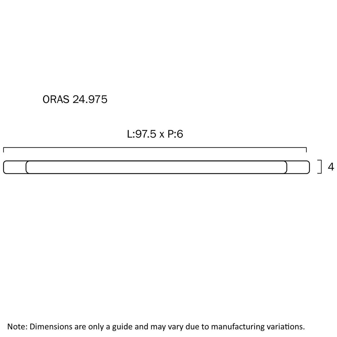 TELBIX ORAS 24W WALL BRAKET IP44 97.5CM