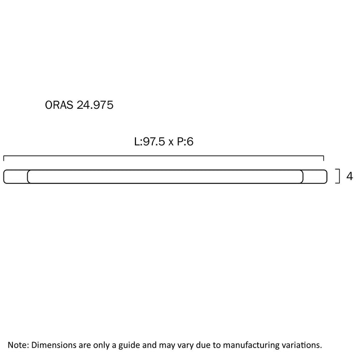 TELBIX ORAS 24W WALL BRAKET IP44 97.5CM