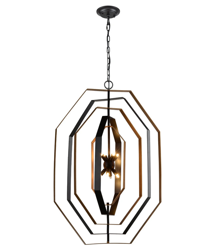 ORBITA: Bohemian Oil Rubbed Bronze Pendant Light