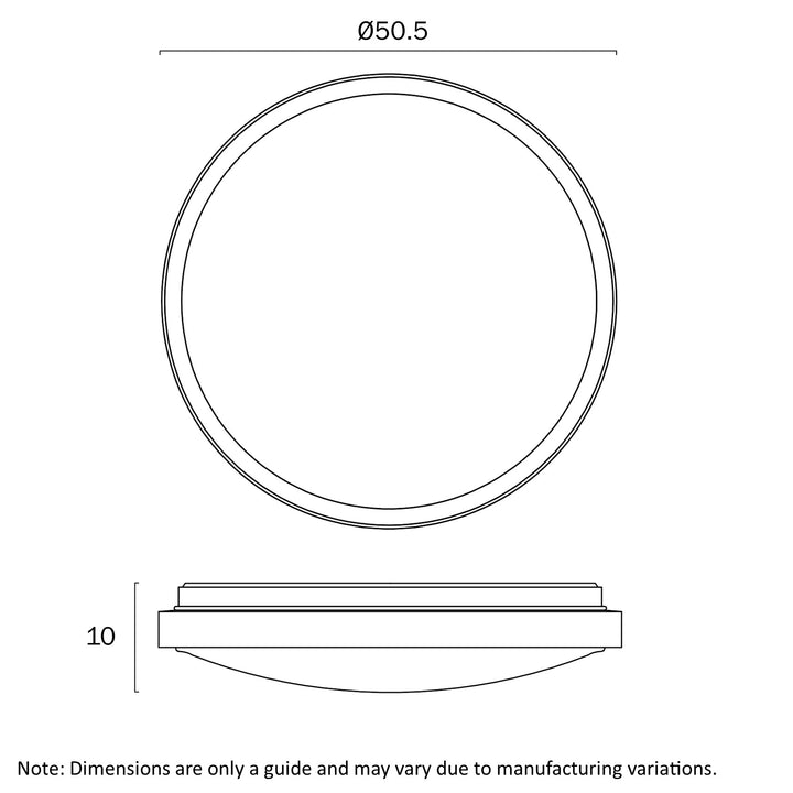 ORLIN LED OYSTER-Step Dimming