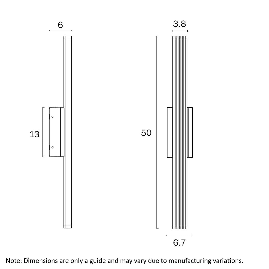 OSTEL 1 LIGHT EXTERIOR WALL LIGHT