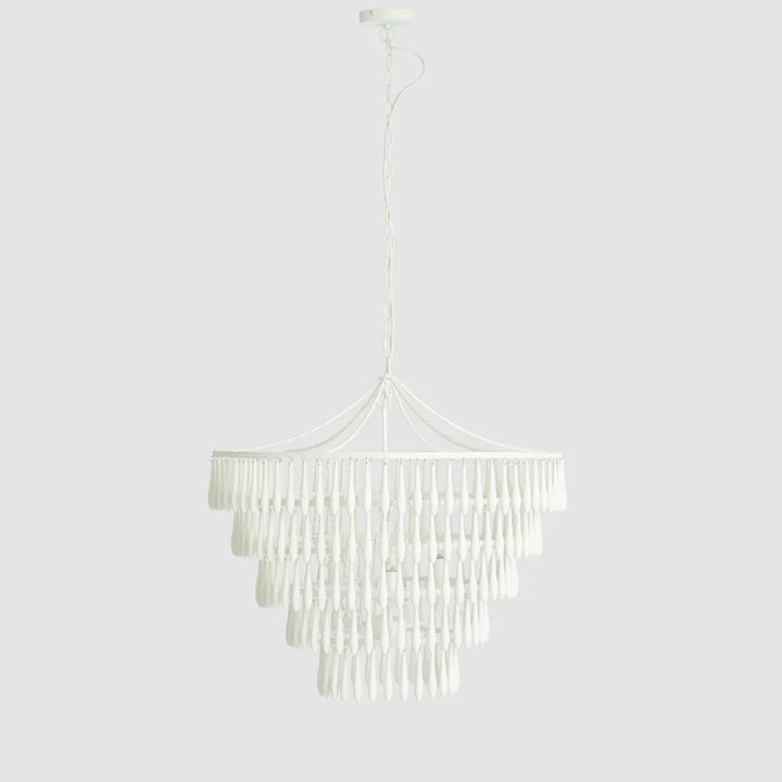 Raindrop Chandelier White