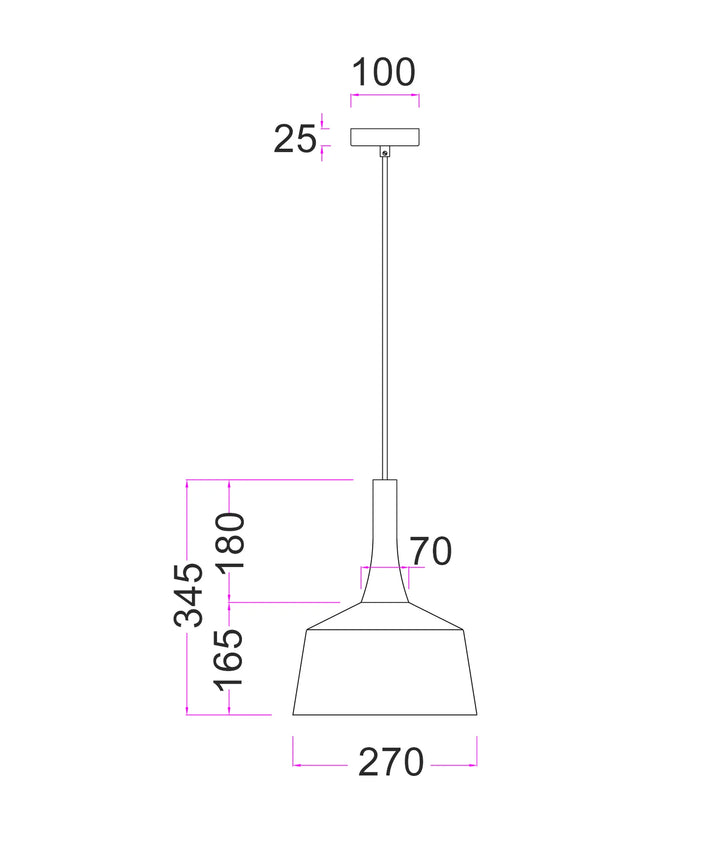 OXIDO: Interior Rustic Brown with Travertine Highlight Angled Dome Pendant Lights Pendant