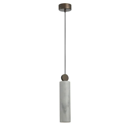 Oria Marble Pendant Light Antique Brass Pendant